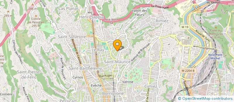 localisation de l'entreprise CHATEAUBRIAND à NICE