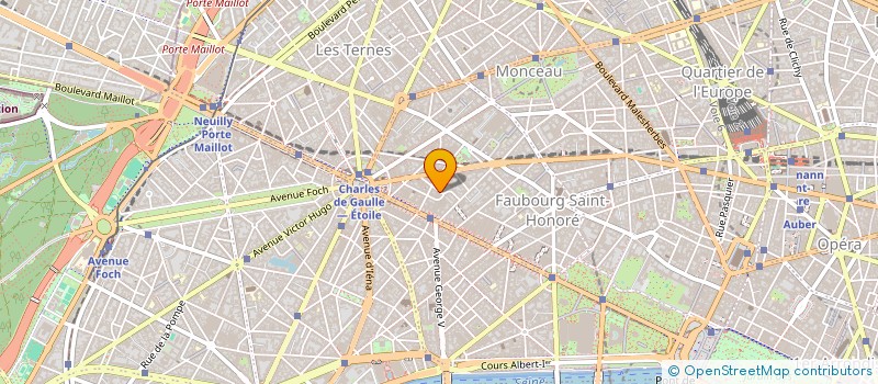 localisation de l'entreprise CHATEAUBRIAND DK  PARIS