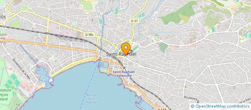 localisation de l'entreprise CHATEAUDUN  SAINT-RAPHAEL