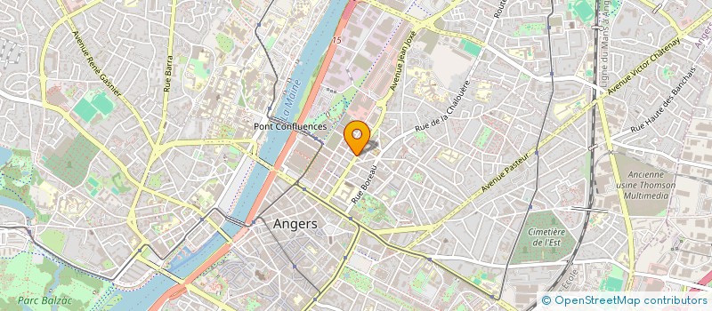 localisation de l'entreprise CHATEAUDUN LIAISONS RADIO à ANGERS