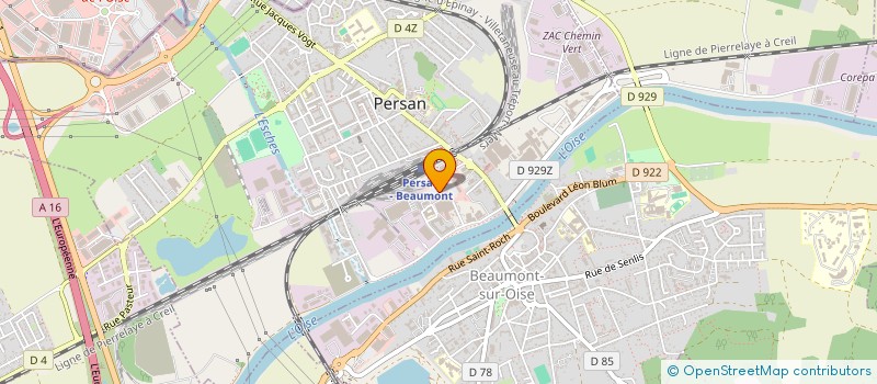 localisation de l'entreprise CHATEAUFORM'PARTICIPATIONS  PERSAN