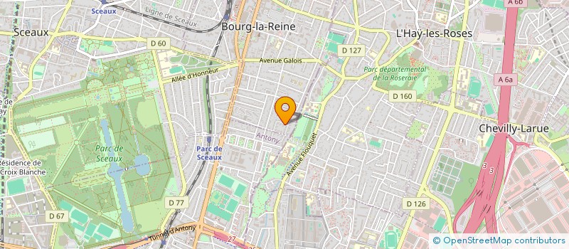 localisation de l'entreprise CHATEAUFORT à BOURG-LA-REINE