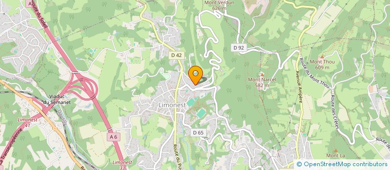 localisation de l'entreprise CHATEAUFORT  LIMONEST