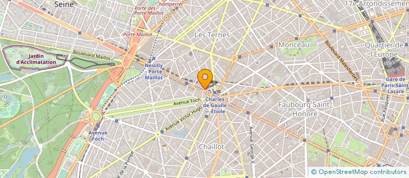 localisation de l'entreprise CHATEAUNET à PARIS