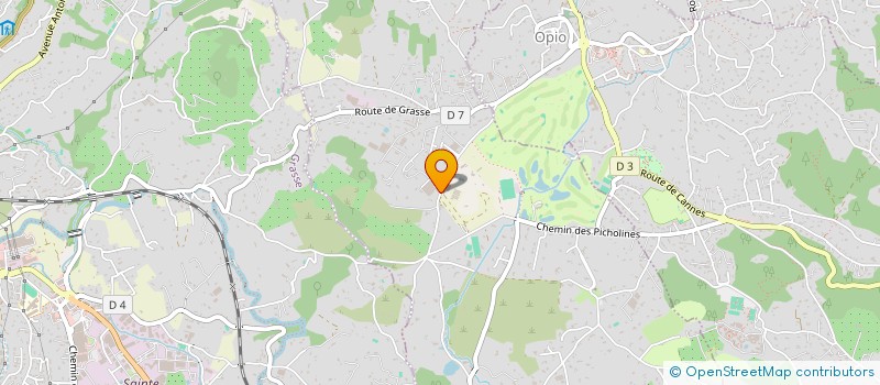 localisation de l'entreprise CHATEAUNEUF CONSTRUCTIONS  CHATEAUNEUF-GRASSE