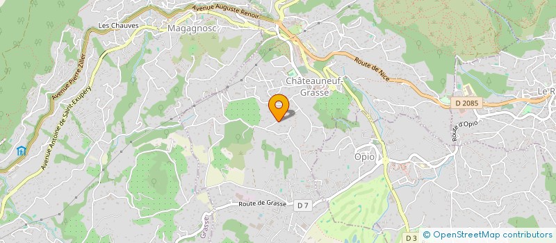 localisation de l'entreprise CHATEAUNEUF TIROT  CHATEAUNEUF-GRASSE