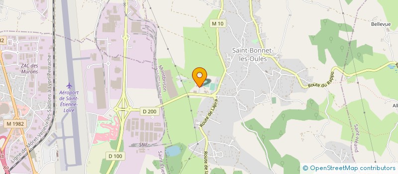 localisation de l'entreprise CHATEAUPRE  SAINT-BONNET-LES-OULES