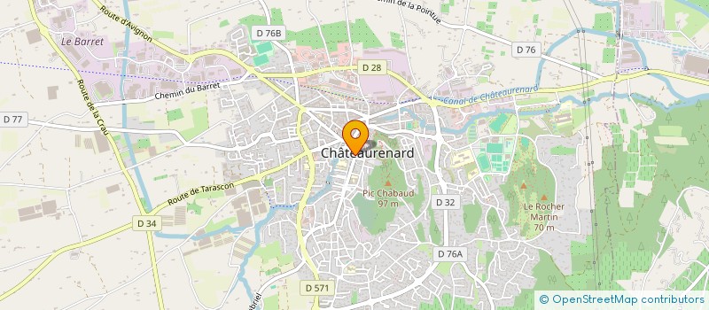 localisation de l'entreprise CHATEAURENARD CONDUITE  CHATEAURENARD