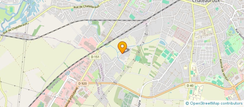 localisation de l'entreprise CHATEAUROUX...C'ETAIT L'AMERIQUE à CHATEAUROUX