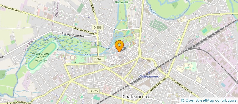 localisation de l'entreprise CHATEAUROUX NOTRE PATRIMOINE à CHATEAUROUX