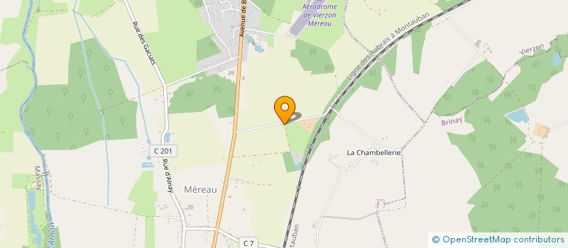 localisation de l'entreprise CHATEAUVERT  LA TOUR DE L'HORLOGE  MEREAU