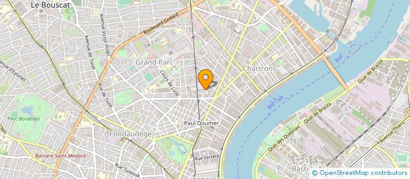 localisation de l'entreprise CHATEAUX PARTNERS  BORDEAUX