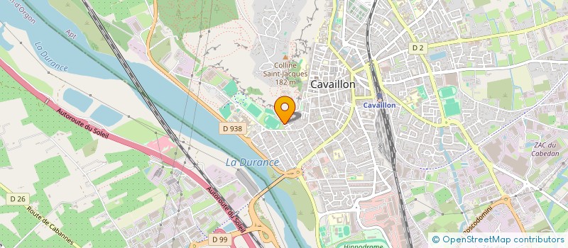 localisation de l'entreprise CHATEL  CAVAILLON