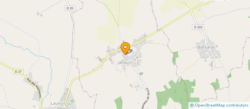 localisation de l'entreprise CHATEL  MONDIGNY