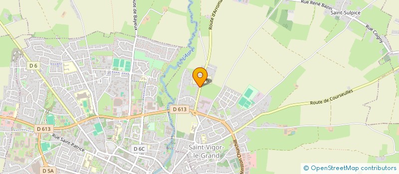 localisation de l'entreprise CHATEL TRANSPORTS  SAINT-VIGOR-LE-GRAND