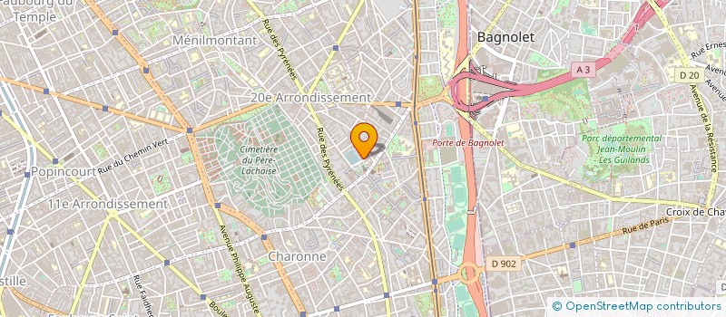 localisation de l'entreprise CHATELAIN-PETITPREZ  PARIS