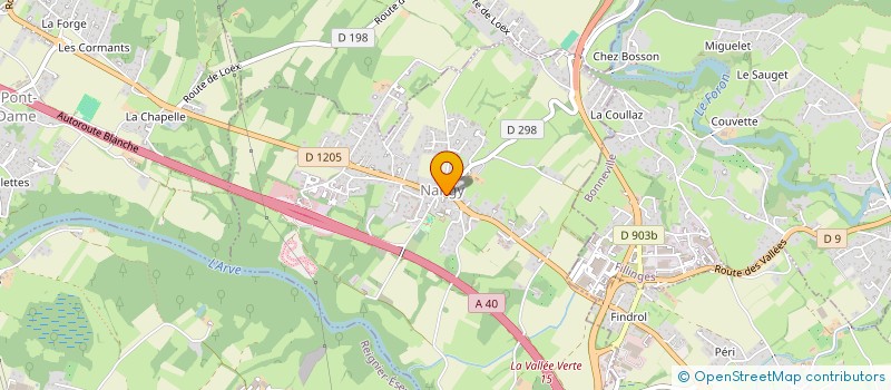 localisation de l'entreprise CHATELAIN VOLAILLES à ANNEMASSE
