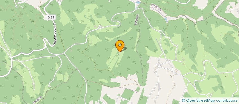 localisation de l'entreprise CHATELAINS DE PAILLE  SERGEAC