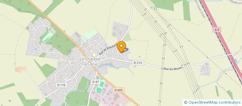 localisation de l'entreprise CHATELBLEAU  LE CHATELET-EN-BRIE