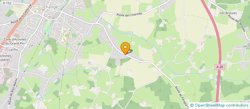 localisation de l'entreprise CHATELET  CHANGE