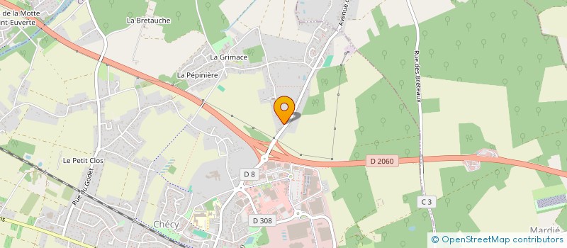 localisation de l'entreprise CHATELET  CHECY
