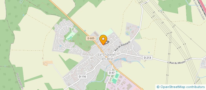 localisation de l'entreprise CHATELET-ORDENER  LE CHATELET-EN-BRIE