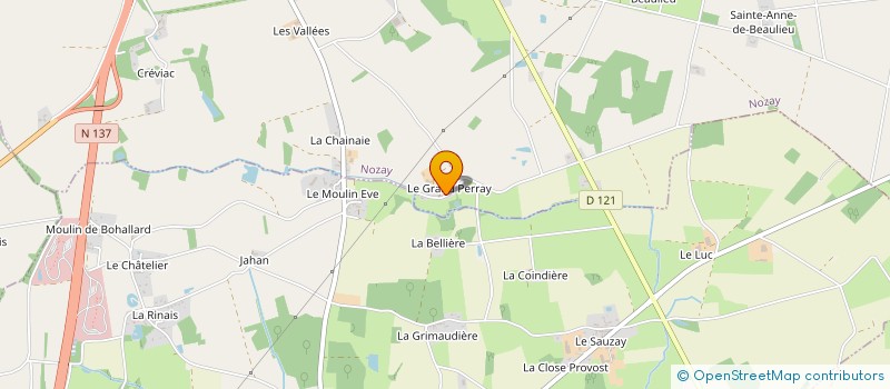 localisation de l'entreprise CHATELIER à NOZAY