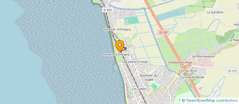 localisation de l'entreprise CHATELIMMO à CHATELAILLON-PLAGE