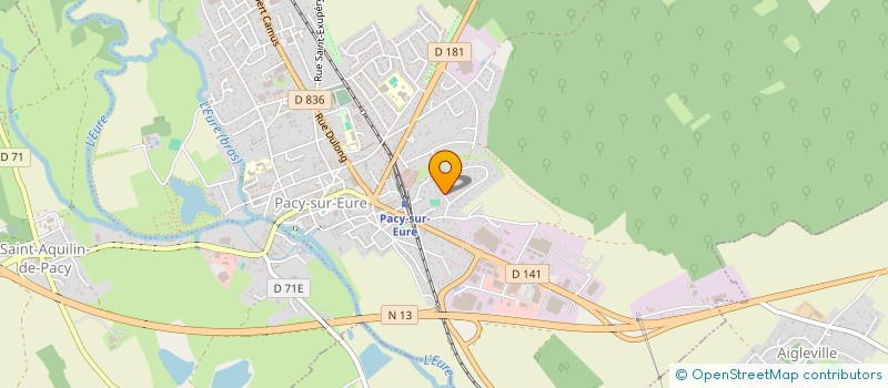 localisation de l'entreprise CHATELIMMO  PACY-SUR-EURE