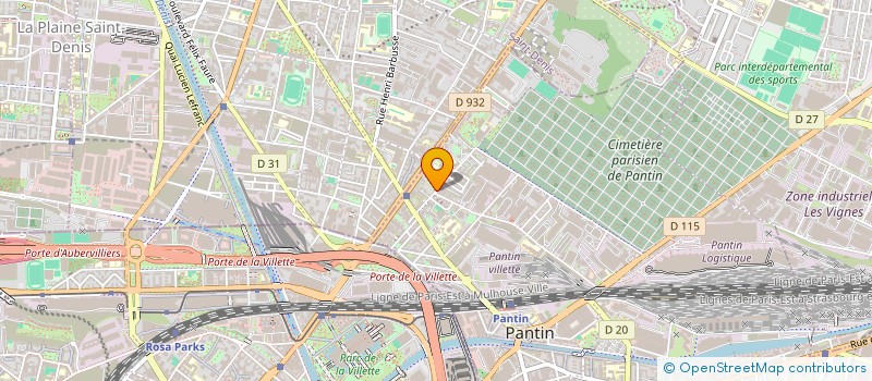 localisation de l'entreprise CHATELLERAULT 2020  SAINT-OUEN-SUR-SEINE