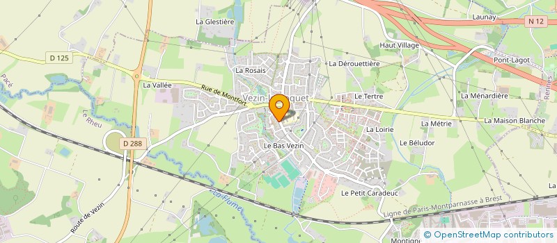 localisation de l'entreprise CHATELLIER CAMILLE GUILLAUME  VEZIN-LE-COQUET