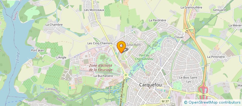 localisation de l'entreprise CHATELLIER MARICA S.A.S à NANTES