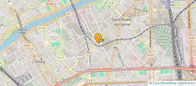 localisation de l'entreprise CHATENAY MALABRY PARC CENTRAL LOT C  SAINT-OUEN-SUR-SEINE