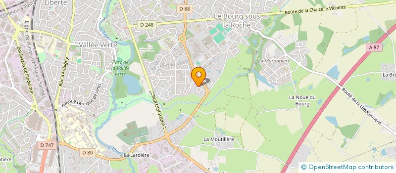 localisation de l'entreprise CHATHEROCHE  LA ROCHE-SUR-YON