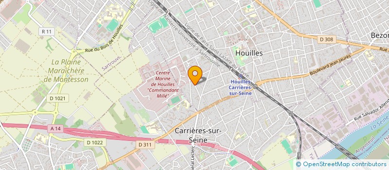 localisation de l'entreprise CHATHO FOR YOU  HOUILLES