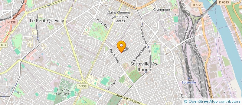 localisation de l'entreprise CHATIGNY  SOTTEVILLE-LES-ROUEN