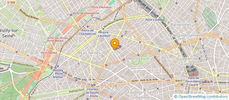 localisation de l'entreprise CHATILIEZ DECO  PARIS