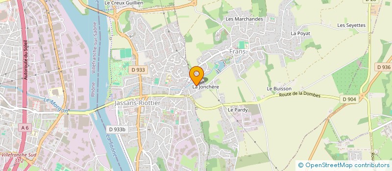 localisation de l'entreprise CHATILLON à FRANS