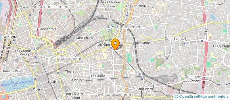 localisation de l'entreprise CHATIM TELECOM à MARSEILLE