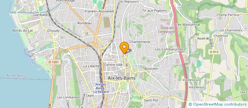 localisation de l'entreprise CHATITORPHANE  AIX-LES-BAINS