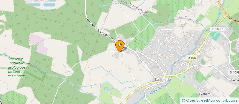 localisation de l'entreprise CHATMALO  LA BREDE