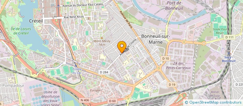 localisation de l'entreprise CHATO  BONNEUIL-SUR-MARNE