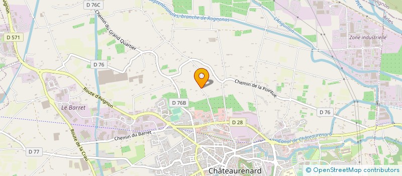 localisation de l'entreprise CHATO MANUTENTION à CHATEAURENARD