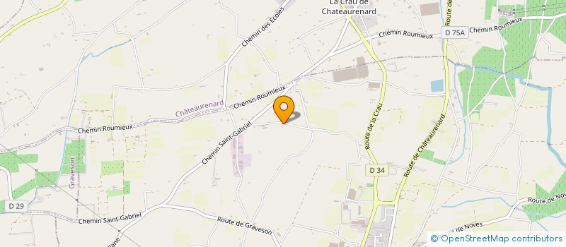 localisation de l'entreprise CHATO SERVICES à EYRAGUES