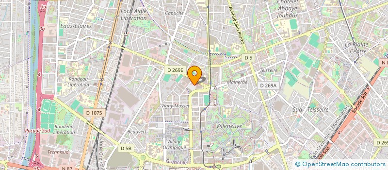 localisation de l'entreprise CHATOFLO  GRENOBLE