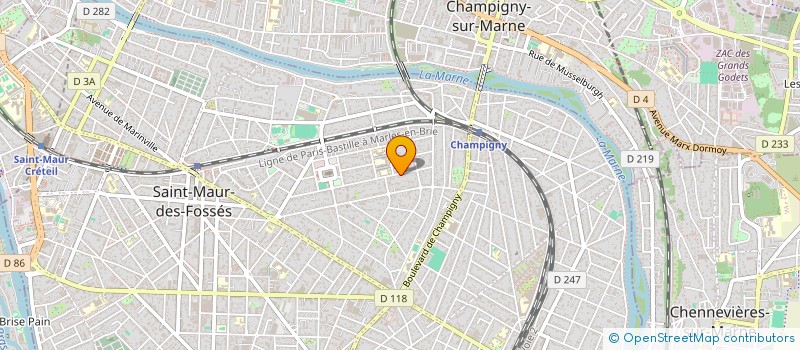 localisation de l'entreprise CHATOFU à SAINT-MAUR-DES-FOSSES