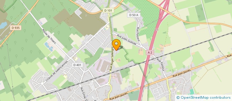 localisation de l'entreprise CHATOINE  ONNAING