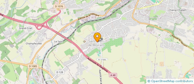 localisation de l'entreprise CHATOKE  SAINT-JEAN-DE-MOIRANS