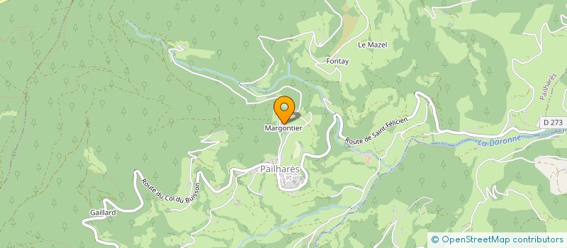 localisation de l'entreprise CHATOR MENNESSIER  PAILHARES