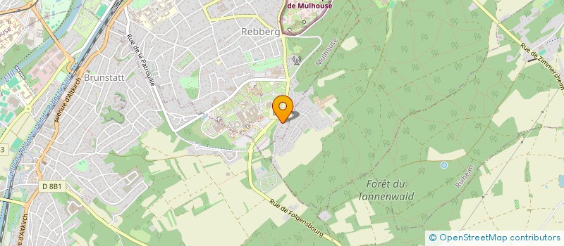 localisation de l'entreprise CHATOT IMMO  MULHOUSE